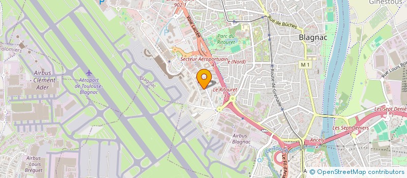 localisation de l'entreprise 503 090 599   BLAGNAC