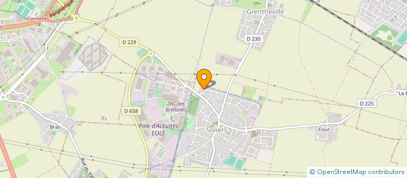 localisation de l'entreprise 503 103 509   SOLIERS