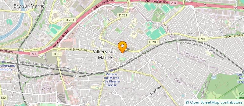 localisation de l'entreprise 503 109 621   PRECY-SUR-OISE