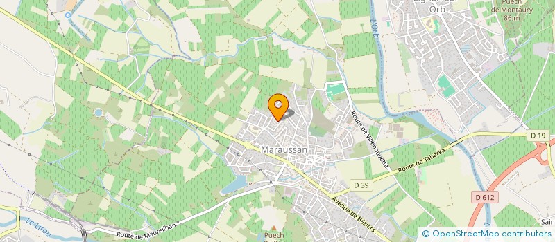 localisation de l'entreprise 503 118 721 à BEZIERS