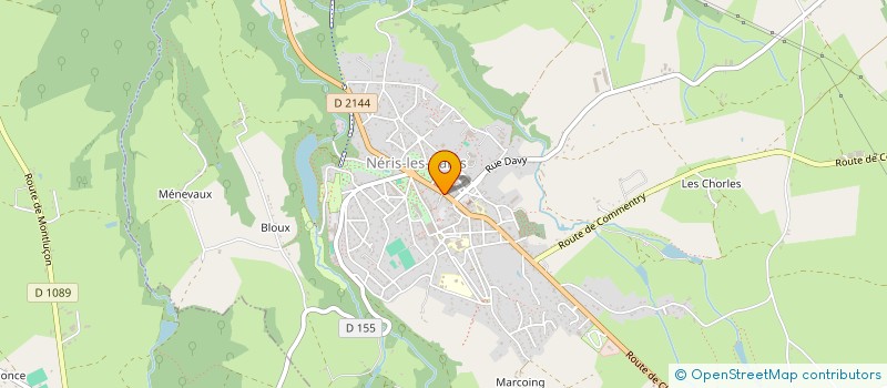 localisation de l'entreprise 503 133 597 à NERIS-LES-BAINS