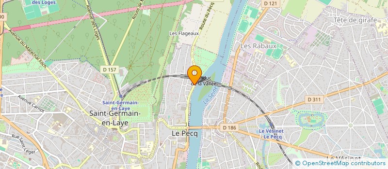 localisation de l'entreprise 503 143 828   LE VESINET