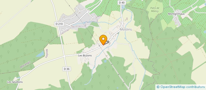 localisation de l'entreprise 503 145 971   MOSLINS