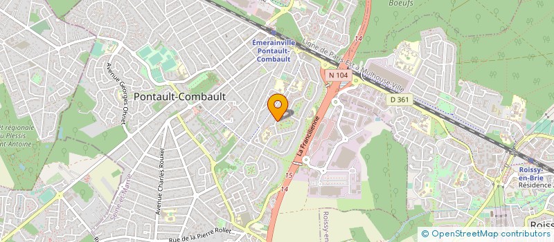 localisation de l'entreprise 503 173 841 à PONTAULT-COMBAULT
