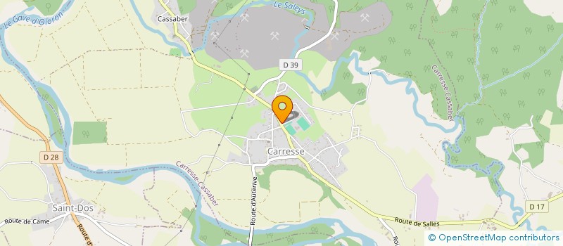 localisation de l'entreprise 503 193 880   CARRESSE-CASSABER