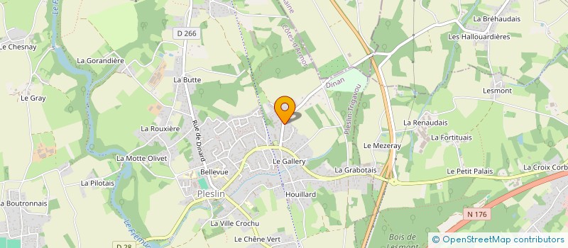 localisation de l'entreprise 503 206 575  à PLESLIN-TRIGAVOU