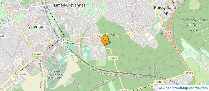 localisation de l'entreprise 503 254 237 à YERRES
