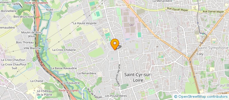localisation de l'entreprise 503 256 067   SAINT-CYR-SUR-LOIRE