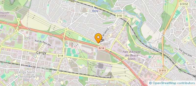 localisation de l'entreprise 503 293 235   OSNY