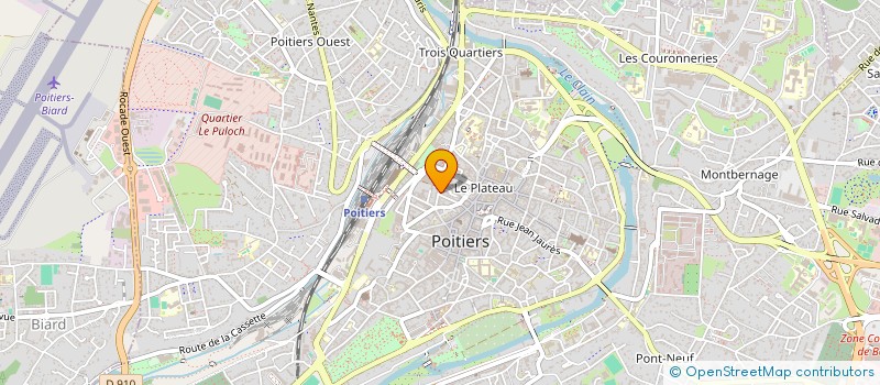 localisation de l'entreprise 503 333 213   POITIERS