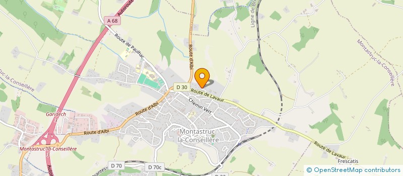 localisation de l'entreprise 503 354 888   LAPEYROUSE-FOSSAT