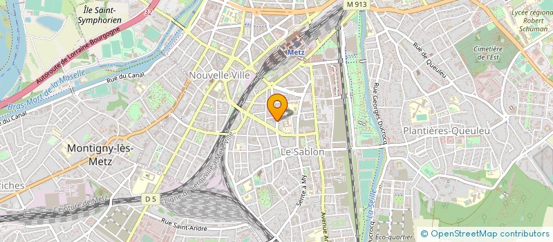 localisation de l'entreprise 503 402 943   LONGEVILLE-LES-METZ