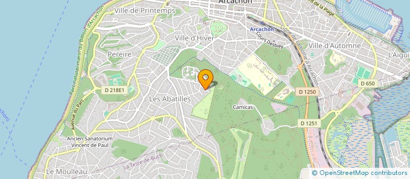 localisation de l'entreprise 503 406 373   GUJAN-MESTRAS