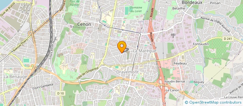 localisation de l'entreprise 503 417 156 à CENON