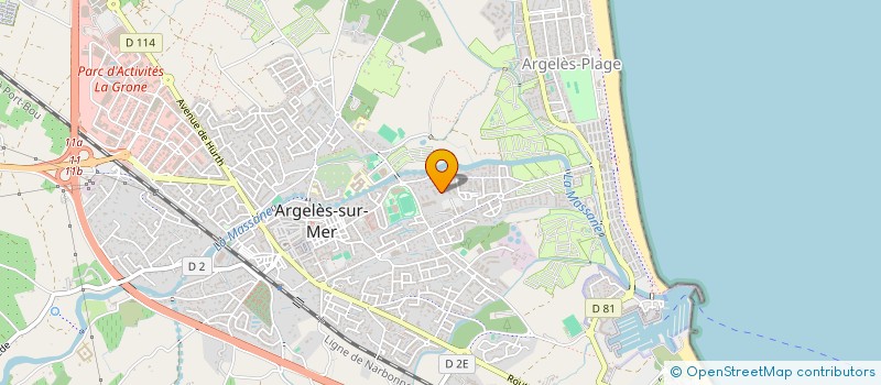 localisation de l'entreprise 503 428 096   ARGELES-SUR-MER