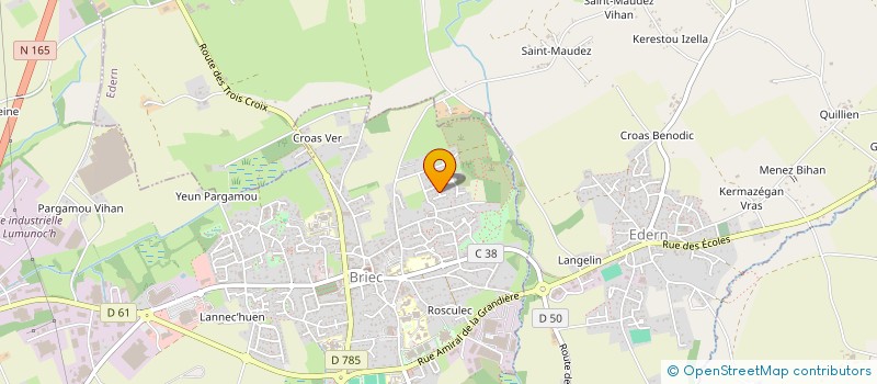 localisation de l'entreprise 503 431 561  à CONCARNEAU