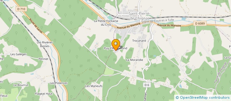 localisation de l'entreprise 503 440 463   BROUCHAUD