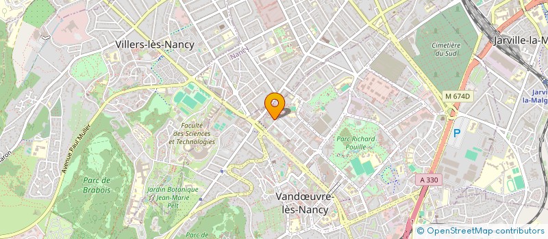 localisation de l'entreprise 503 448 904   VANDUVRE-LES-NANCY