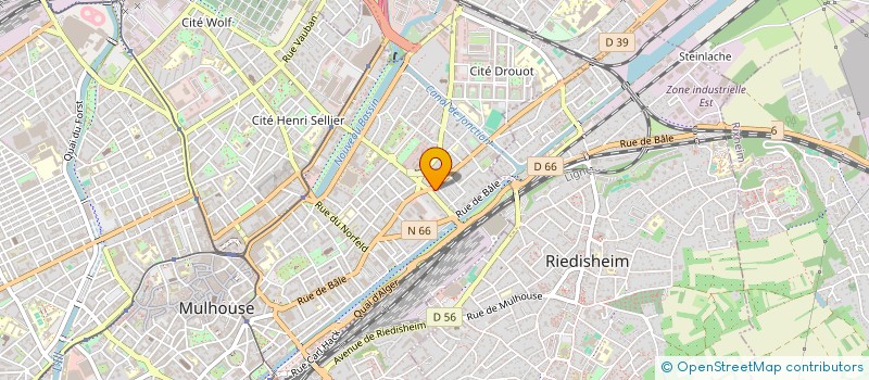 localisation de l'entreprise 503 451 858   MULHOUSE