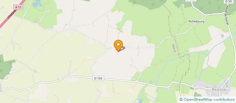 localisation de l'entreprise 503 473 548   LA CHAPELLE-SAINT-LAUD