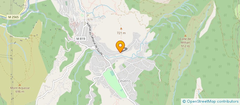 localisation de l'entreprise 503 498 669   LEVENS