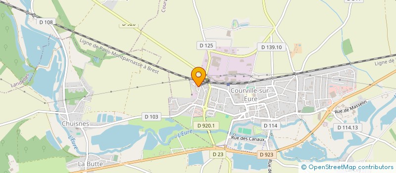 localisation de l'entreprise 503 522 310 à COURVILLE-SUR-EURE