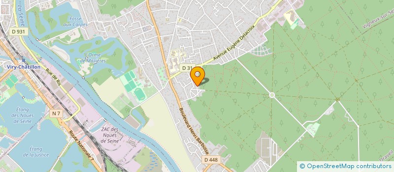 localisation de l'entreprise 503 547 945 à DRAVEIL