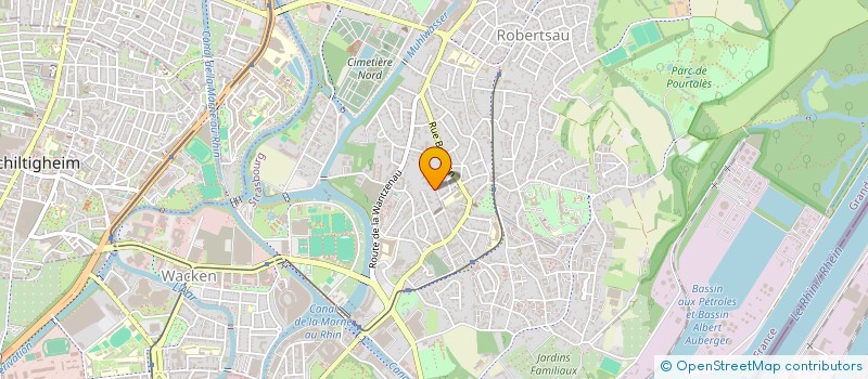 localisation de l'entreprise 503 554 487   LA WANTZENAU