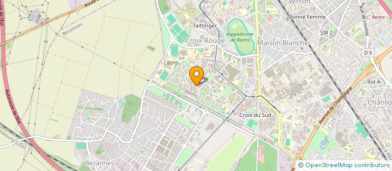 localisation de l'entreprise 503 567 737   BEZANNES