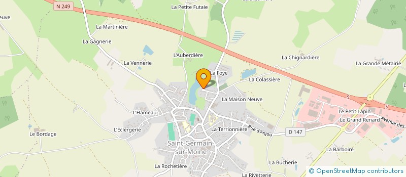 localisation de l'entreprise 503 629 206  à SEVREMOINE
