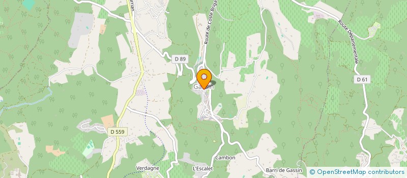 localisation de l'entreprise 503 648 974   GASSIN