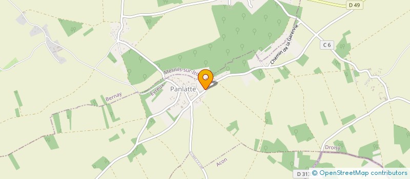 localisation de l'entreprise 503 662 074   DROISY