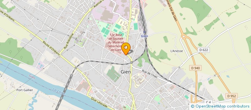 localisation de l'entreprise 503 681 066   GIEN