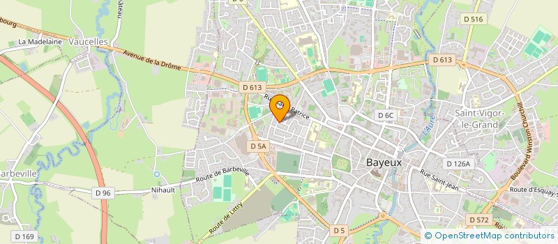 localisation de l'entreprise 503 694 127 à CAEN