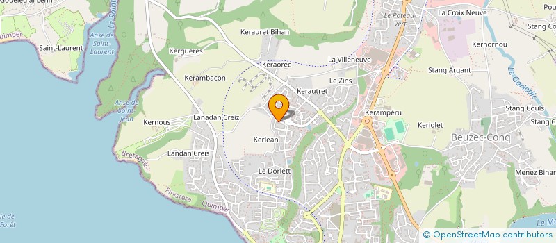 localisation de l'entreprise 503 727 562  à CONCARNEAU