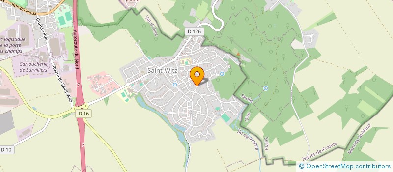 localisation de l'entreprise 503 734 436   SAINT-WITZ