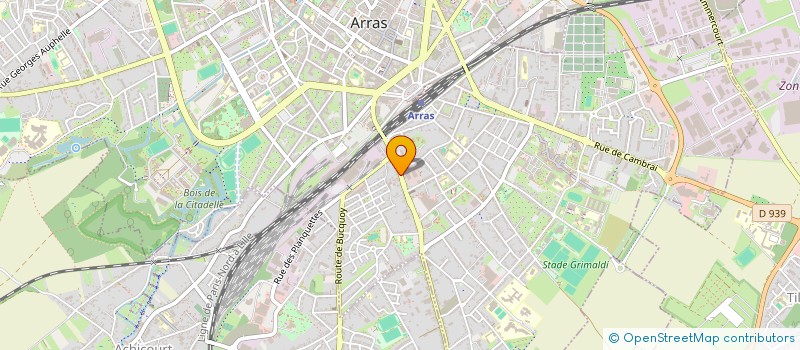 localisation de l'entreprise 503 737 785 à ARRAS