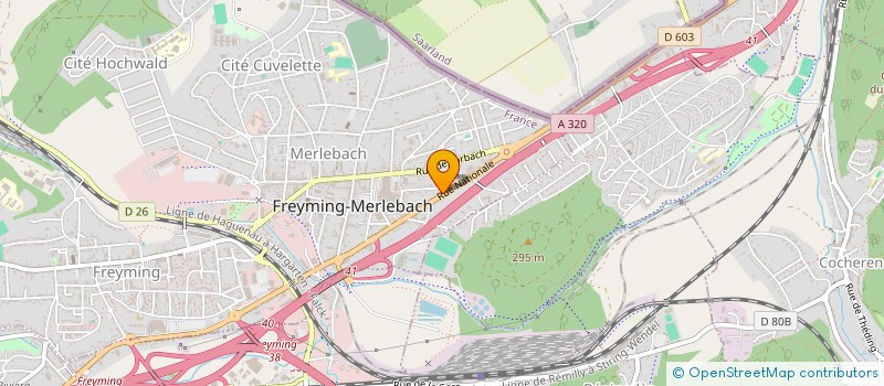 localisation de l'entreprise 503 752 560   ROSBRUCK