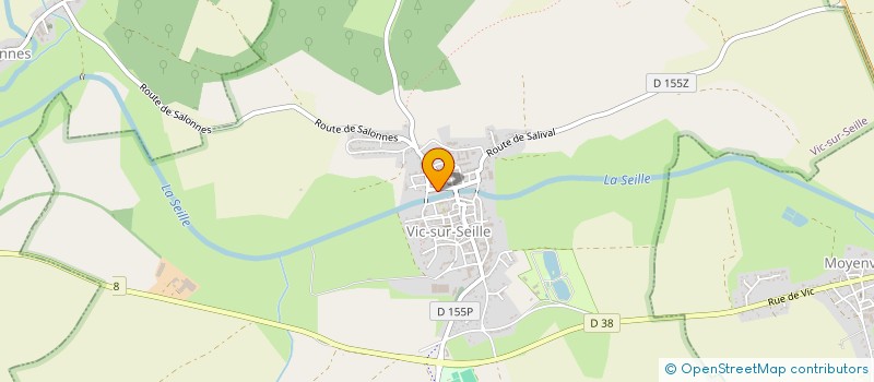 localisation de l'entreprise 503 792 616 à VIC-SUR-SEILLE