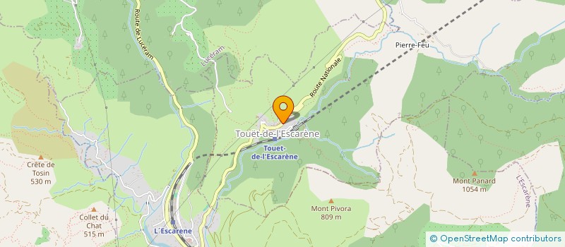localisation de l'entreprise 503 797 722   TOUET-DE-L'ESCARENE
