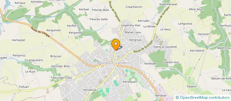 localisation de l'entreprise 503 846 933   PLONEOUR-LANVERN