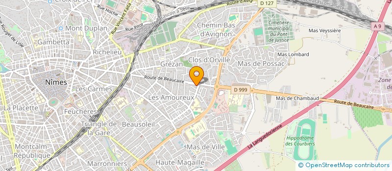 localisation de l'entreprise 503 851 255   NIMES