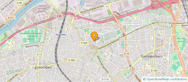 localisation de l'entreprise 503 852 667 à ASNIERES-SUR-SEINE