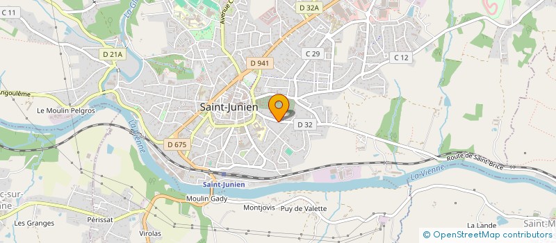 localisation de l'entreprise 503 875 254   SAINT-JUNIEN