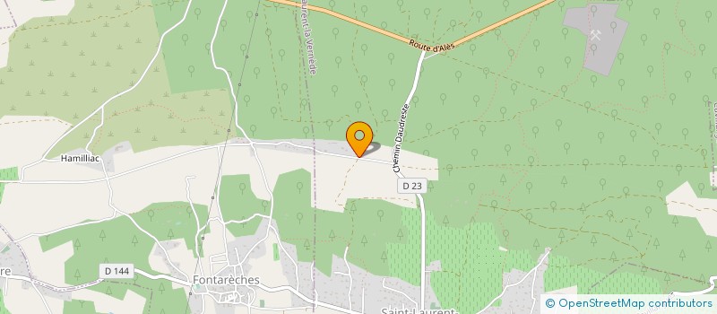 localisation de l'entreprise 503 882 540   SAINT-LAURENT-LA-VERNEDE