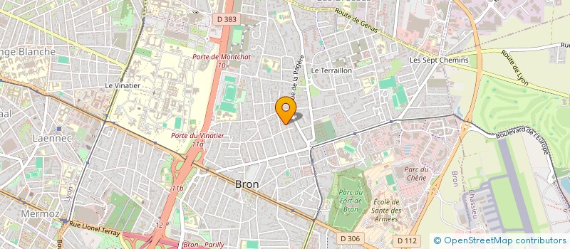 localisation de l'entreprise 503 901 191   BRON