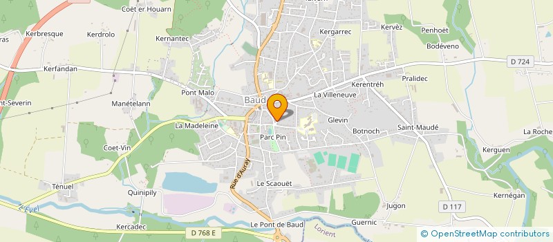 localisation de l'entreprise 503 912 776   BAUD