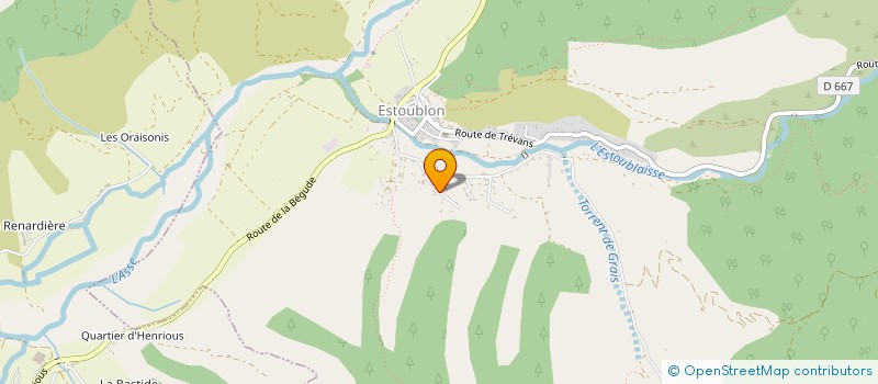 localisation de l'entreprise 503 913 436   ESTOUBLON