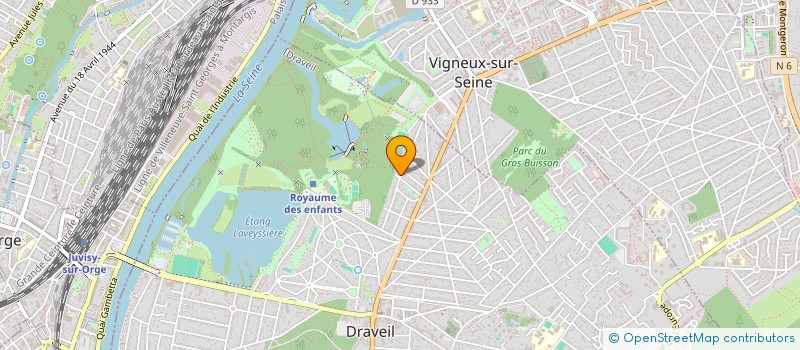 localisation de l'entreprise 503 923 278 à DRAVEIL