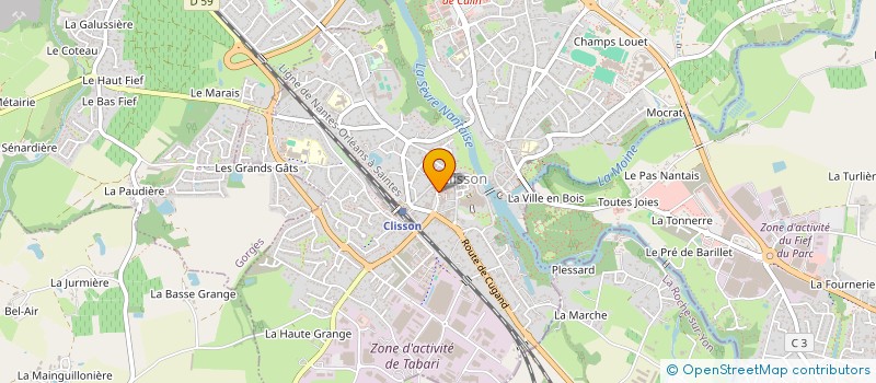 localisation de l'entreprise 503 927 543   GORGES